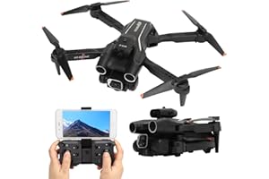 GOWENIC K9 RC Mini Drone z kamerą 4K HD Daul, Składanym Quadkopterem Lotniczym WIFI z Utrzymywaniem Wysokości, Trybem Bezgłowym, FPV, Przewrotami 3D, Gestami Selfie, łatwym Lotem