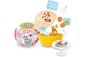 MGA MINIVERSE MGA's Miniverse - Make It Mini Food Diner Serie 1 - DIY Harz-Spiel, Verpackt in einer Undurchsichtigen Kugel - Überraschungszutaten & Küchenzubehör Auspacken - Ideal für Kinder und Sammler ab 8 Jahre