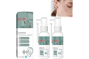 RIETOIU 30ml Hearing Restoration Spray, Earwax Cleaning Spray,Medilisk Tinnitus Relief Spray,Tinnitus Spray for Ear,Natural Relief Spray for Ringing Ears (2 Pcs)