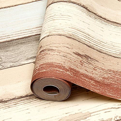 Old Wooden Wallpapers Colorful Wooden Stripe Blue Mediterranean Mediterranean Living Room Walls,16180-onesize