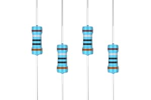 SCOOYUCK 100 Pcs 3 Ω ohm Widerständ 1/4W (0,25W) 1% Toleranz Metall Film Widerstande