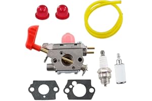 MCHNIC Carburateur pour Husqvarna GBV345 Souffleur Poulan BVM200FE Gas Blower Remplacement 545081857 Zama C1U-W43 Carburateur