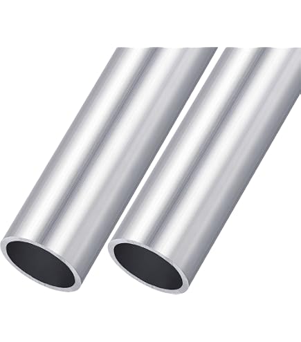 Tubo Tondo In Alluminio 6063 – 3 Pezzi – Diametro Esterno 7mm, Interno 2mm, Lunghezza 250mm – Per Telai E Progetti Fai-da-te