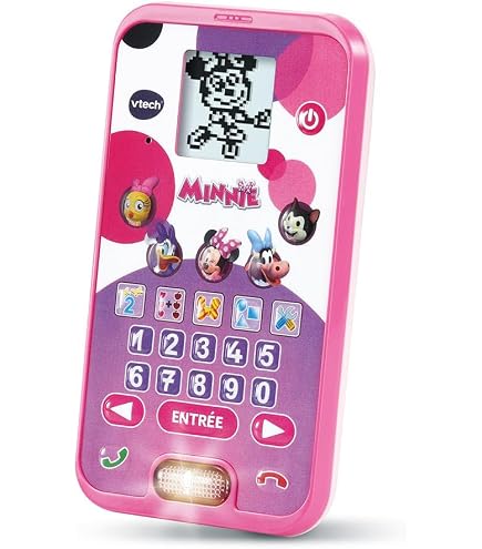 Téléphone Peppa Pig Have a Chat, téléphone jouet avec sons réalistes et boutons lumineux, jouets pour enfants à partir de 3 ans, cadeaux et présents Téléphone Peppa Pig Have a Chat, téléphone jouet avec sons réalistes et boutons lumineux, jouets pour enfants à partir de 3 ans, cadeaux et présents