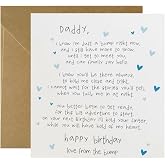 Father's Day Card from Bump, Daddy to Be Greeting Card, Pregnancy Announcement, A6 with Envelope, Blank Inside, Made in UK - View 8