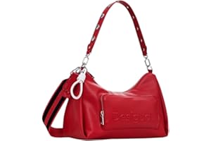 Desigual Accesorios PU Bolso de Mano, Mujer, Talla única