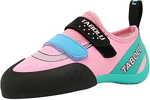 ZHENSI Damen Kletterschuhe Anfänger Indoor Boulderschuhe Leichtgewicht Für Kinder