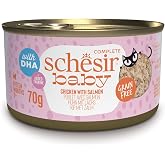 Schesir Baby Tavuk ile Somon Mus Konserve 70g