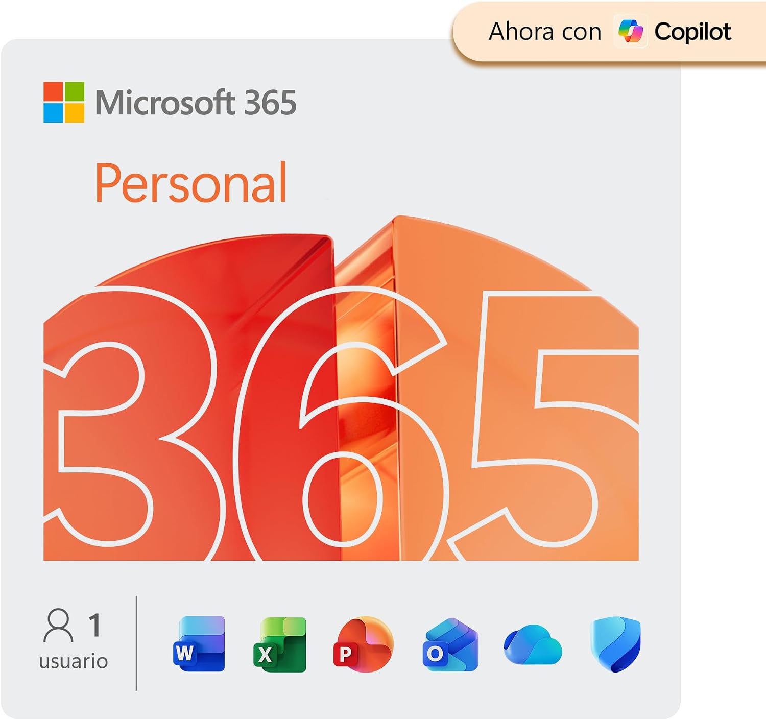 Prise en Main & Utilisation au Quotidien : Microsoft 365 Personal 12 meses 1 persona App