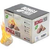 BONGA Soba, Ş&ouml;mine, Mangal Tutuşturucu 35 Adet 500 gr - Jel Ve &Ccedil;ıra Alternatifi Doğal Odun Y&uuml;n&uuml; Press