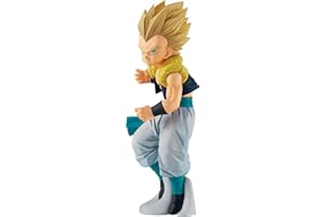 BANDAI - Banpresto - Dragon Ball Z - Super Saiyan Gotenks - Figurine de Collection Solid Edge Works 6 - Licence Officielle Dragon Ball - Figurine Collector Gotenks 13cm - Idée Cadeau Manga - BP18740P