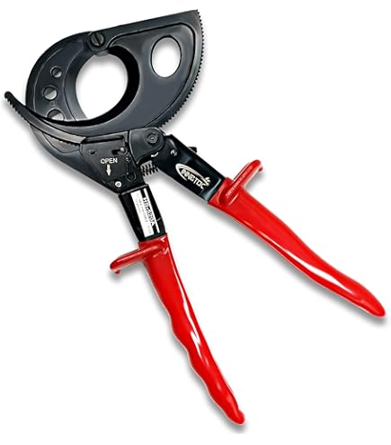 Tagliacavi A Cricchetto - Per Cavi In Rame E Alluminio - Foto 10