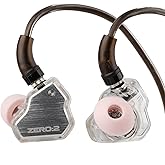 Linsoul 7Hz x Crinacle Sıfır: 2 Kulak Monit&ouml;r&uuml;, G&uuml;ncellenmiş 10mm Dinamik S&uuml;r&uuml;c&uuml; IEM, Kablolu Kulaki&ccedil;i Kulaklıklar, Oyun Kula