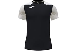 Joma T-Shirt Manches Courtes II Noir Blanc, 102223.102.XL