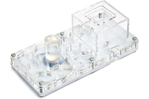 AntHouse - Formicaio Acrilico NaturColor 10x20x1,5cm - con Sistema di umidità Spugnae Deposito (Formiche Incluse) (Trasparente)