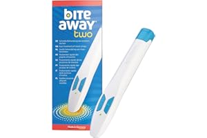 bite away two - l'originale rimedio contro le punture d'insetti - il rimedio elettronico per il trattamento rapido delle punture di zanzara - clinicamente testato e dermatologicamente provato.