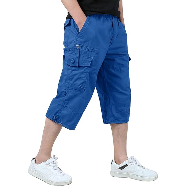 Abbigliamento Etnico Relax Pantaloni Yoga Uomo Guru-Shop 3/4