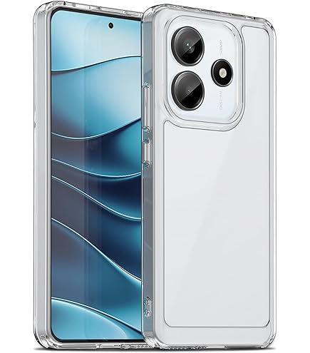 BEEJTUNY Case For Xiaomi Redmi Note 14 5G, Transparent Protective Cover With Gradient Glitter, Soft And Beautiful Bumper Shell, Stylish Shockproof Cover. Black - View #5