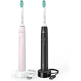 Philips Sonicare HX3675/15 Power Toothbrush SRS3100,PRM, S, Rosa e Nero, 1 Unità (Confezione da 1)