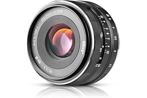 Meike MK-35 mm F1.7 Objectif pour Appareil Photo numérique Sony A5000 A5100 A6400 A6500 A6300 A6000 A6100 NEX3 NEX5 NEX6 NEX7