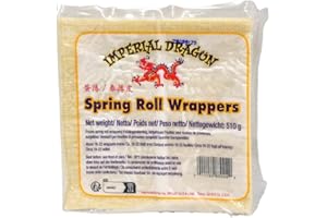 GEEGVV Spring Roll Sheets, from Frozen, 2 x 510g