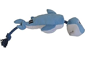 GLORIA LO MEJOR PARA TU MEJOR AMIGO Tamaño 55 cm - Juguete para Perros - Peluche con Sonido - Textura Suave - Material Resistente - Ideal para Perros medianos/Grandes - Color Clint/ Azul