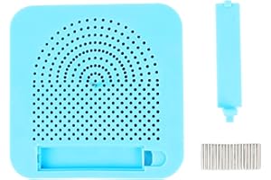 LKTFATD Paper Quilling Tool Board with Pins Storage Box Quilling Knitting Board Grid Guide for Making Paper Strips Folding Crafting