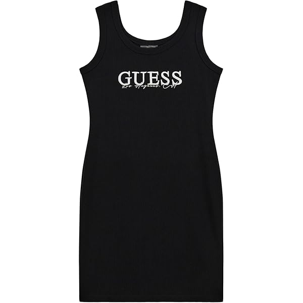 Abbigliamento Bambino Guess Ragazza Con Logo Strass - Bianca