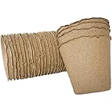 Austinstore Pflanzen-Starter-Torf-Töpfe, 100 Stück, für Gartenpflanzen, Kindergarten, Papiertöpfe, biologisch abbaubar, Setzl