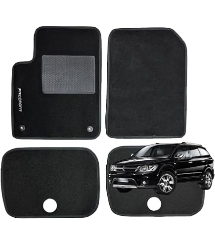 Tappetini Auto SPRINT01003 In Moquette Su Misura Per Fiat Freemont Dal 2011 – Antiscivolo Con Strap, Fissaggi Fix Point, Salvatacco In Gomma - 6