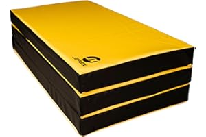 ‎JEFLEX Jeflex - klappbare Weichbodenmatte & Turnmatte 150 x 100 x 8 cm MADE IN GERMANY/Gymnastikmatte tragbar/platzsparende Fitnessmatte & Yogamatte/Spielmatte für Kinderzimmer