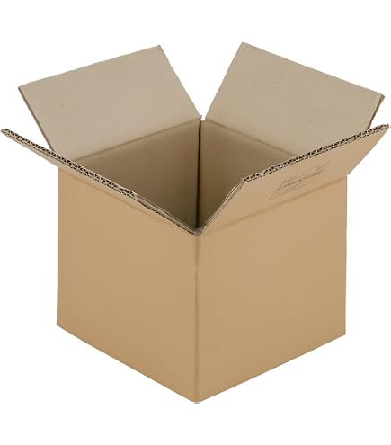 Scatole Di Cartone 50x50x50 Cm, Set Da 5, In Cartone Ondulato, Made In Italy Per Traslochi E Spedizioni