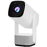 ROBEVE Full HD 1080P Rechargeable Projector - Giant Screen, Wifi Connected, Ready Android Board, HDMI/USB Input, Ev Sinem