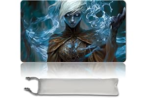 MPLR BOARD GAME Juego de Mesa MTG: Alfombrillas Con Bolsa Impermeable, Bordes Cosidos, Superficie de Goma Suave, PlayMat Con Zona Para Cartas Coleccionables y Accesorios (An Original MTG Playmat)