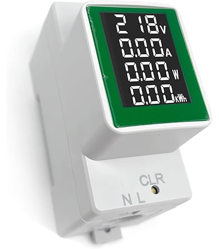 Misuratore Di Consumo Elettrico Misuratore Di Potenza Digitale 100A - Voltmetro Amperometro Per Monitoraggio Consumo Energia AC/DC Multimetro Digitale - 8