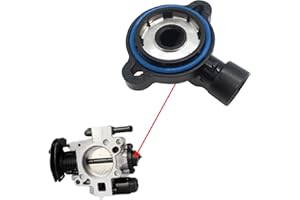 Zufoty Throttle Position Sensor, Tps Sensor Compatible with Buick Century Cadillac Deville Chevy Express Gmc Savana Oldsmobile Silhouette Pontiac Sunfire, Replaces Oem #17123855, 17123852, 213-