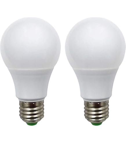 Bonlux Lampadina LED E27 12V 6W - Luce Calda 2700K, Basso Voltaggio AC/DC 12-36V, Per Camper E Barca (2 Pezzi)