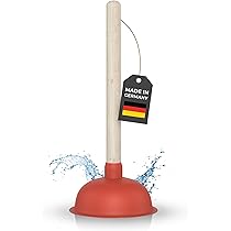 BESPORTBLE Toilettenpömpel Mit Starker Saugkraft – Ergonomischer Langer Griff, Extra Großer Gummikolben Für WC & Abfluss