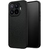 Coverzone Xiaomi 17T Pro ile uyumlu Kılıf Deri G&ouml;r&uuml;n&uuml;ml&uuml; Thermax Silikon kılıf Kamera Korumalı Kompakt Tasarım Mi 17T Pro i&ccedil;i