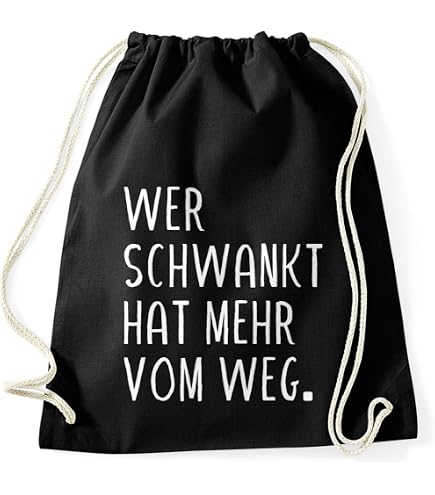 MoonWorks Turnbeutel 'Holla Die Waldfee' - Baumwolle, 37x46 Cm, Mit Spruch