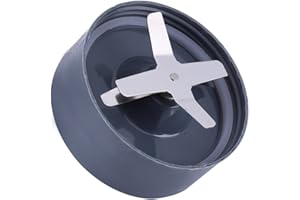 ATYHAO Cuchilla extractora 600/900 W de repuesto, extractor de cruz, de acero inoxidable, base de cuchilla alta que se adapta a la herramienta de zumo 600W