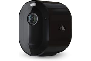 Arlo Pro 3 Security Camera Outdoor, 2K HDR, Wireless CCTV, 6-Month Battery, Colour Night Vision, 2-Way Audio, Alarm, Camera Only, With Free Trial of Arlo Secure Plan, Black