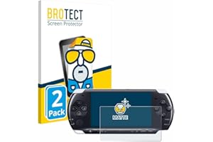 brotect Screen Protector Anti-Glare compatible with Sony PSP 3000 (2 Pack) Screen Protector Matte, Anti-Fingerprint Protection Film