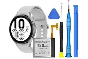 [420mAh] TQTHL Ersatzakku Batterie EB BR890ABY Akku für Samsung Galaxy Watch 4 Classic 46 Mm SM R890 SM R895 SM R895U SM R890N