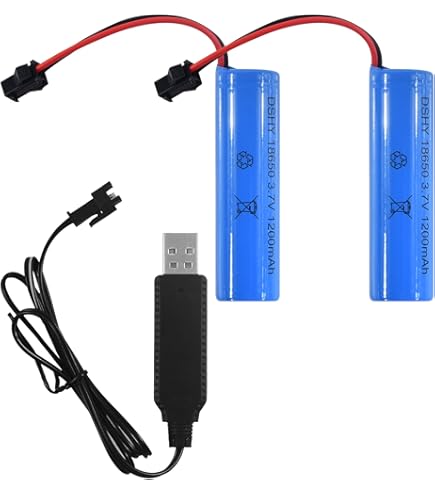 Batteria Agli Ioni Di Litio 3,7V – Capacità 3600-9600mAh – Ricaricabile Con Connettore SM 2,54