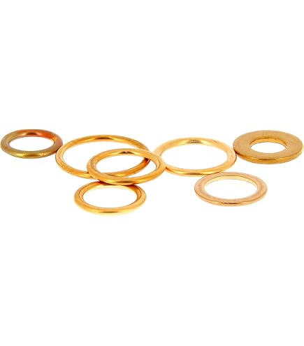 Lot De 10 Joints Toriques Pour Bouchon Vidange Harley - Compatible Dyna, Softail, Touring, Sportster - Réf. 11105