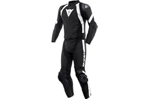 ‎DAINESE Dainese Avro 4 2-Teiler Motorrad Lederkombi (Black/White,50)