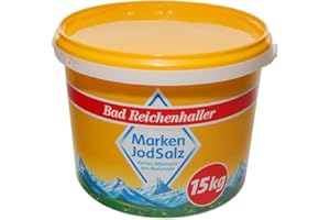‎BAD REICHENHALLER Bad Reichenhaller Marken Jodsalz, 1 x 15 kg Eimer