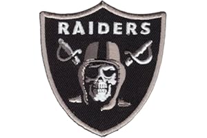 Titan One Europe - Oakland Raiders Parche Bordado (Termoadhesivo)