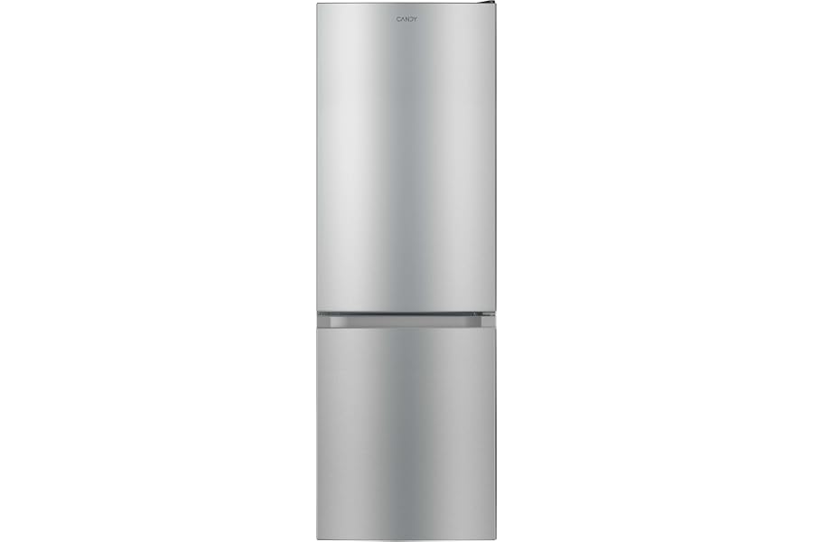 CANDY Combined ZCCH1SEX518, Frigorífico Combi, 262L, 4 Estantes, 4 Balconeras, Cajón Verdulero, Control Mecánico de la temper
